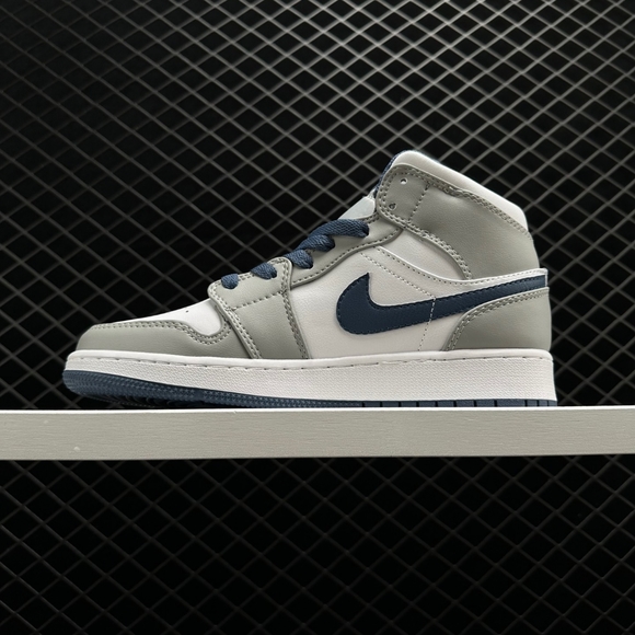 Air Jordan1 Mid  True Blue - Picture 5 of 6